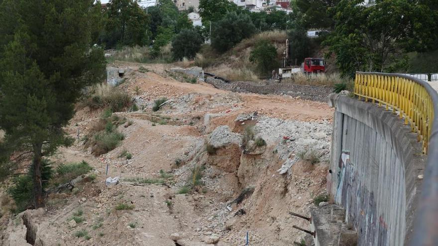 Alcoy paraliza las obras del nuevo acceso al polígono Santiago Payá-Sant Benet