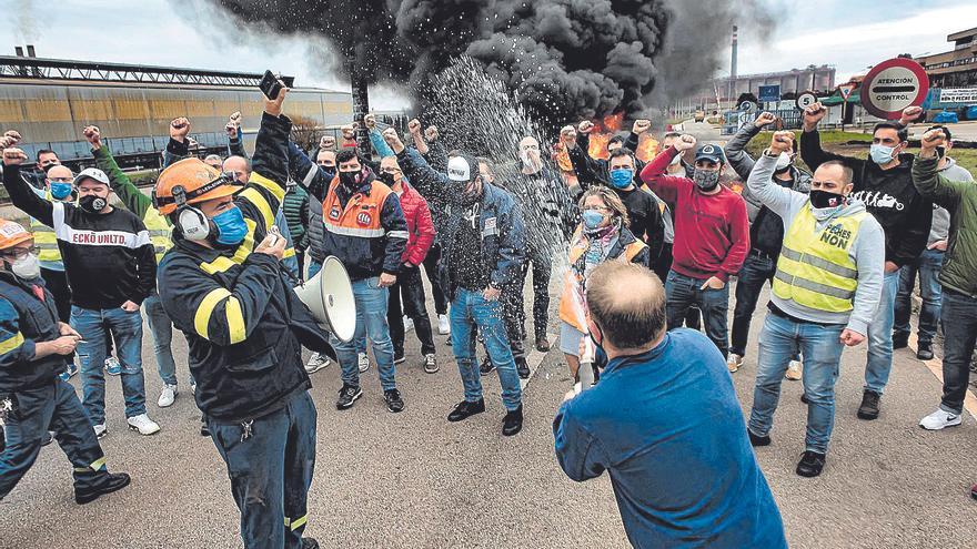 Anuario 2020 | La Justicia paraliza el cierre  de Alcoa en San Cibrao