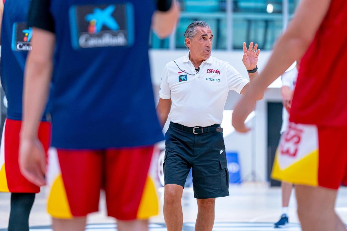 Sergio Scariolo afronta todo un reto en su despedida como seleccionador de España