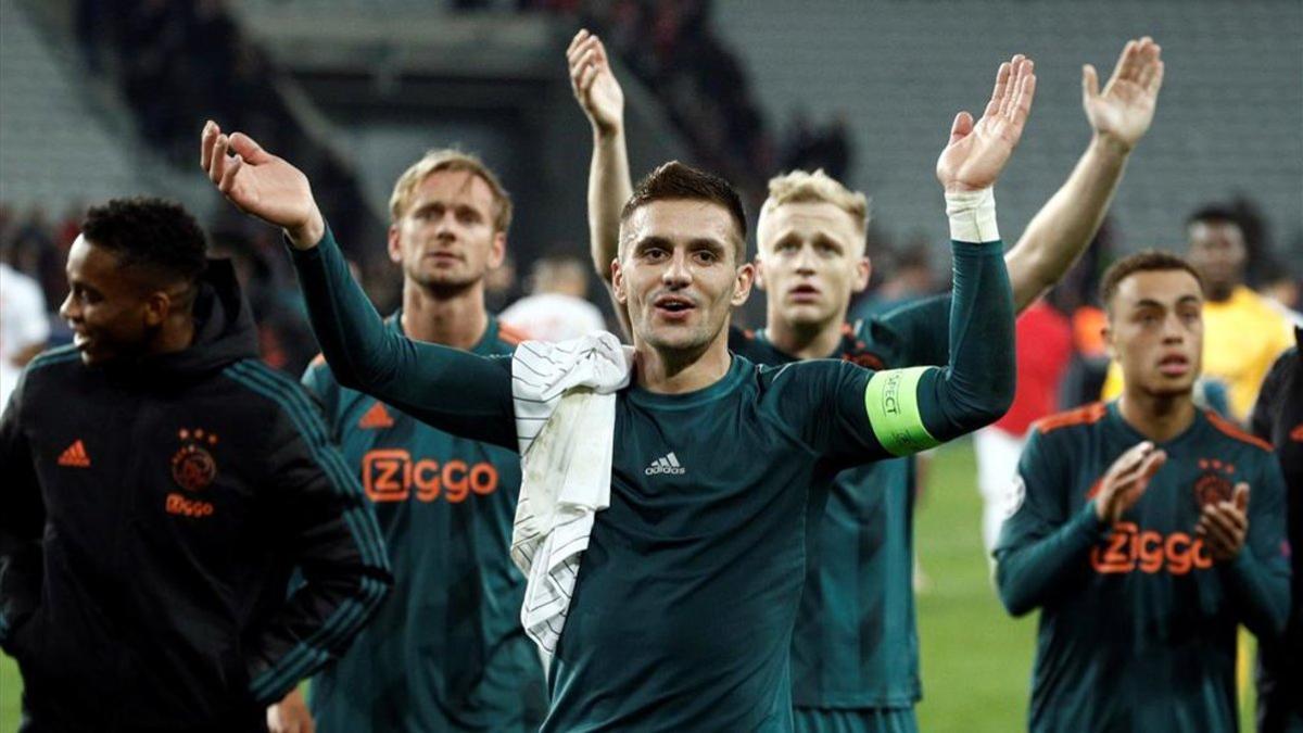 El Ajax, de celebración