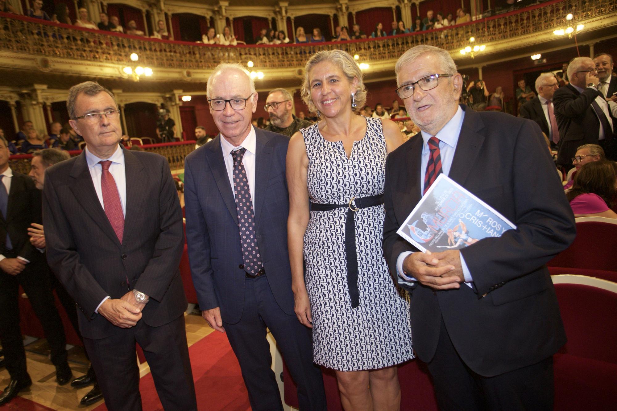 Alberto Castillo pregona los Moros y Cristianos de Murcia