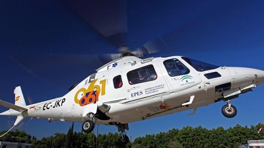 Los servicios sanitarios han movilizado un helicóptero.