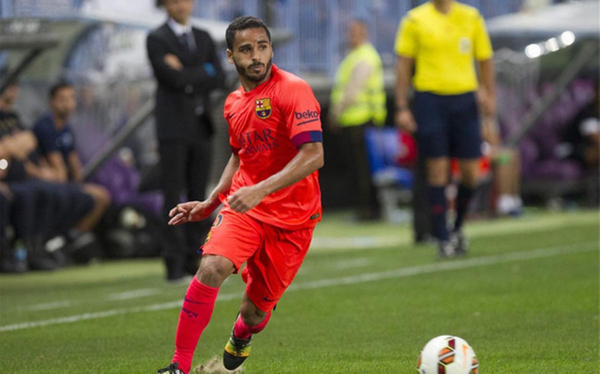 Douglas ha sido titular una sola vez con el Barça