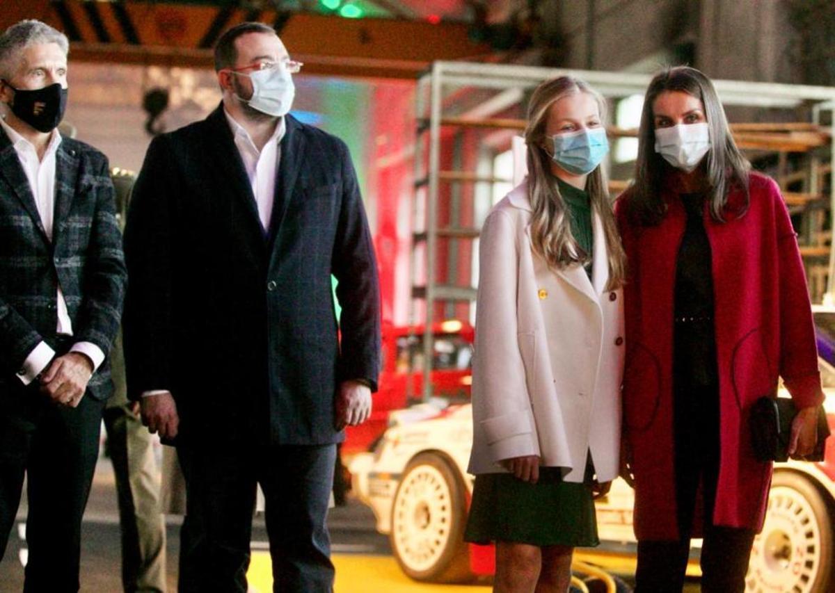 La Princesa y la Infanta, hoy, en Oviedo