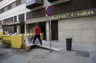 El cine Alkázar, en proceso de convertirse en local comercial