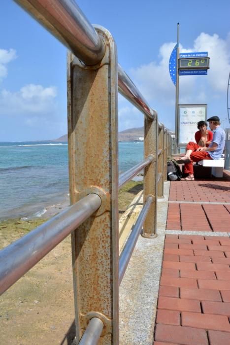 MAL ESTADO COSTA DESDE LA PUNTILLA PLAYA CHICA ...