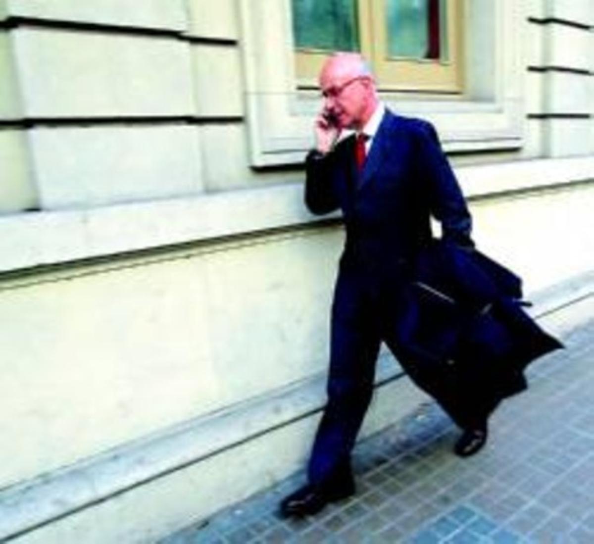 Duran, abans de pronunciar una conferència al Círculo Ecuestre a Barcelona, el desembre passat. Duran, abans de pronunciar una conferència al Círculo Ecuestre a Barcelona, el desembre passat.
