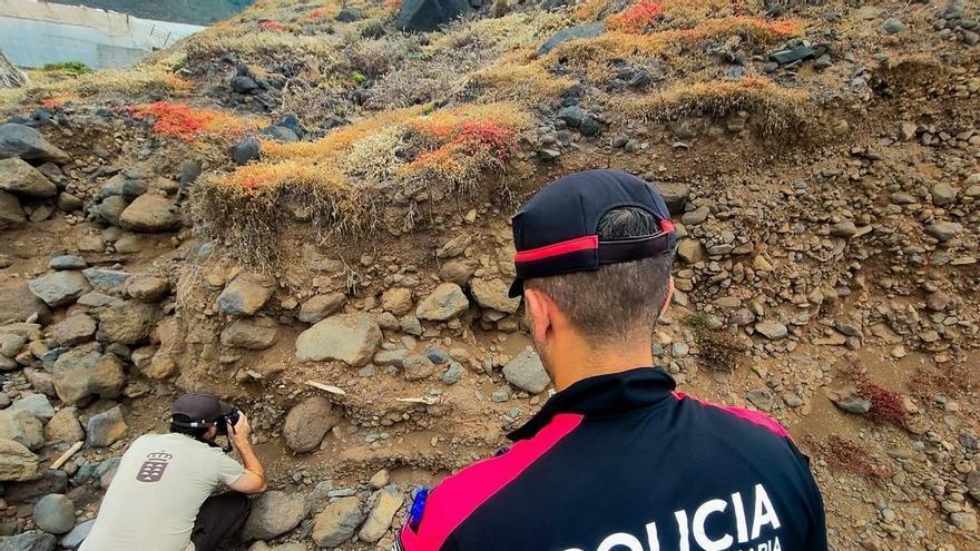 Patrimonio pide la intervención urgente para retirar los restos humanos hallados en Garachico