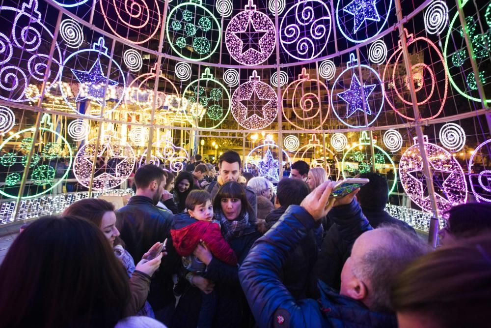 Inauguración de las luces de Navidad