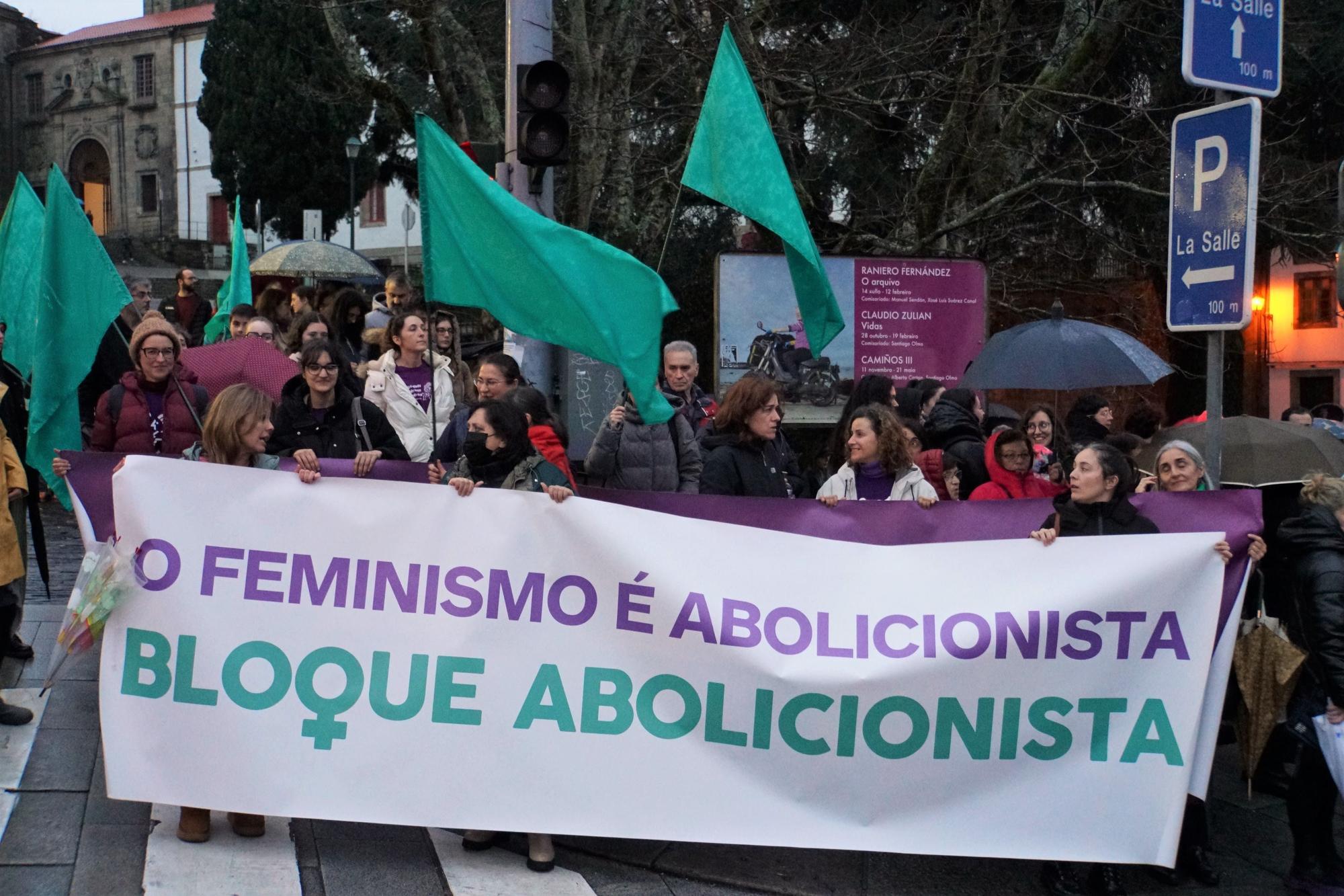 Manifestaciones 8M en Santiago de Compostela