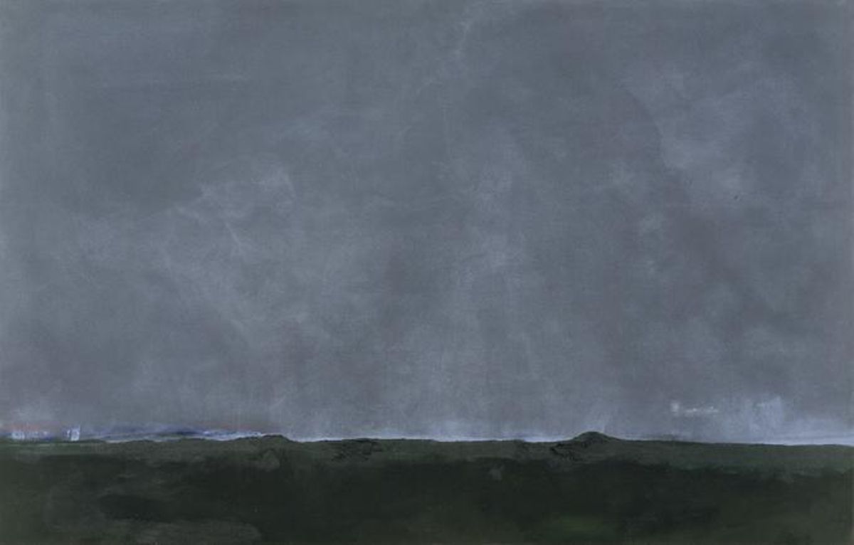 'Conduciendo hacie el este' (2002), de Helen Frankenthaler.