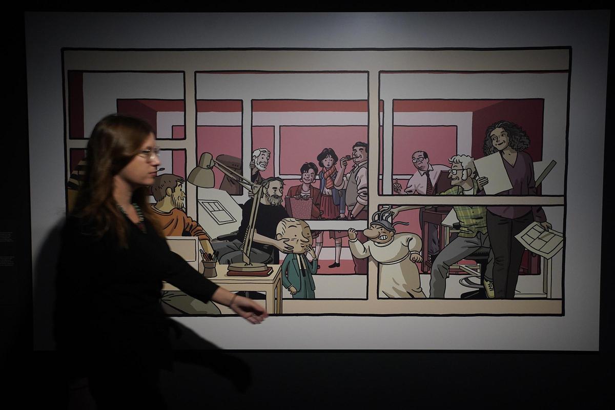 Les imatges de la nova exposició del CaixaForum, dedicada al còmic