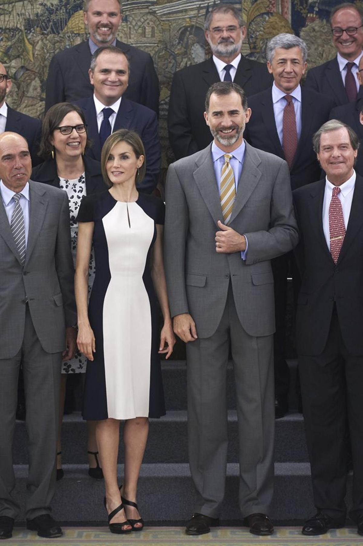 Letizia Ortiz, de Carolina Herrera