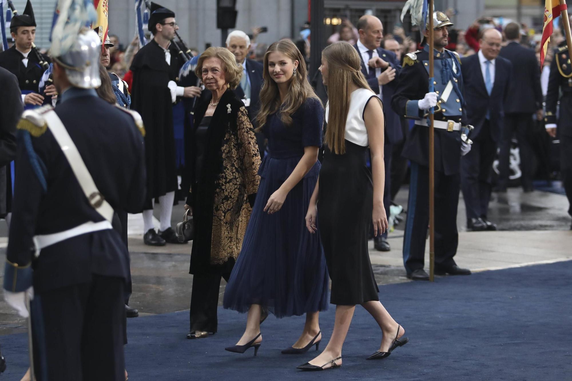 EN IMÁGENES: Así fue la alfombra azul de los Premios Princesa de Asturias 2023