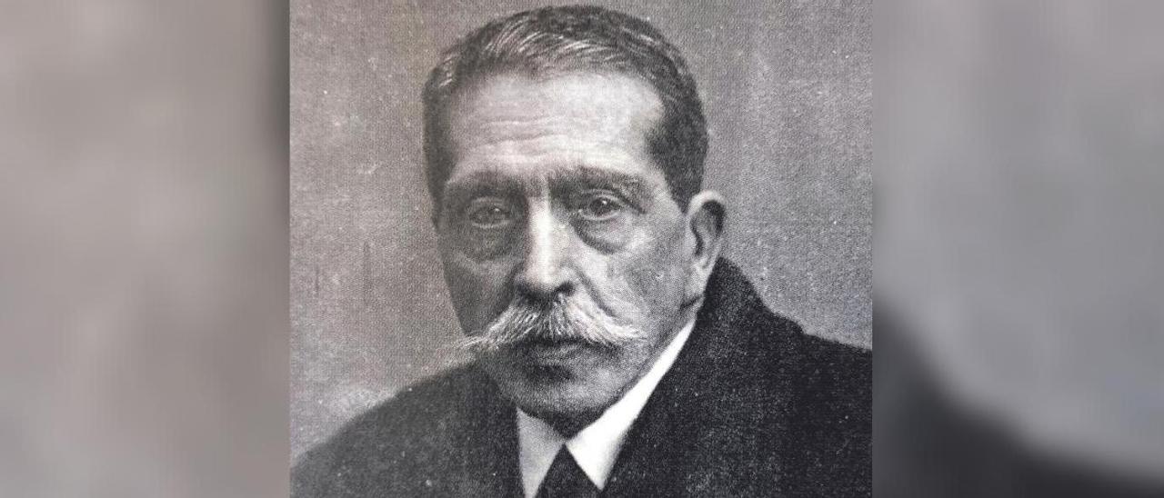 Joaquim Ruyra, en una imatge dels anys vint