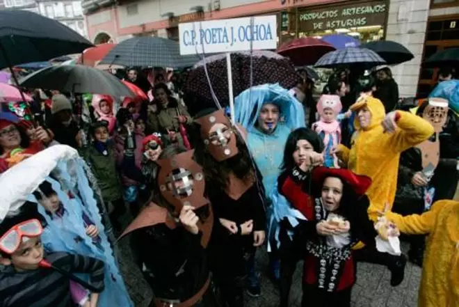 Antroxu infantil en Avilés