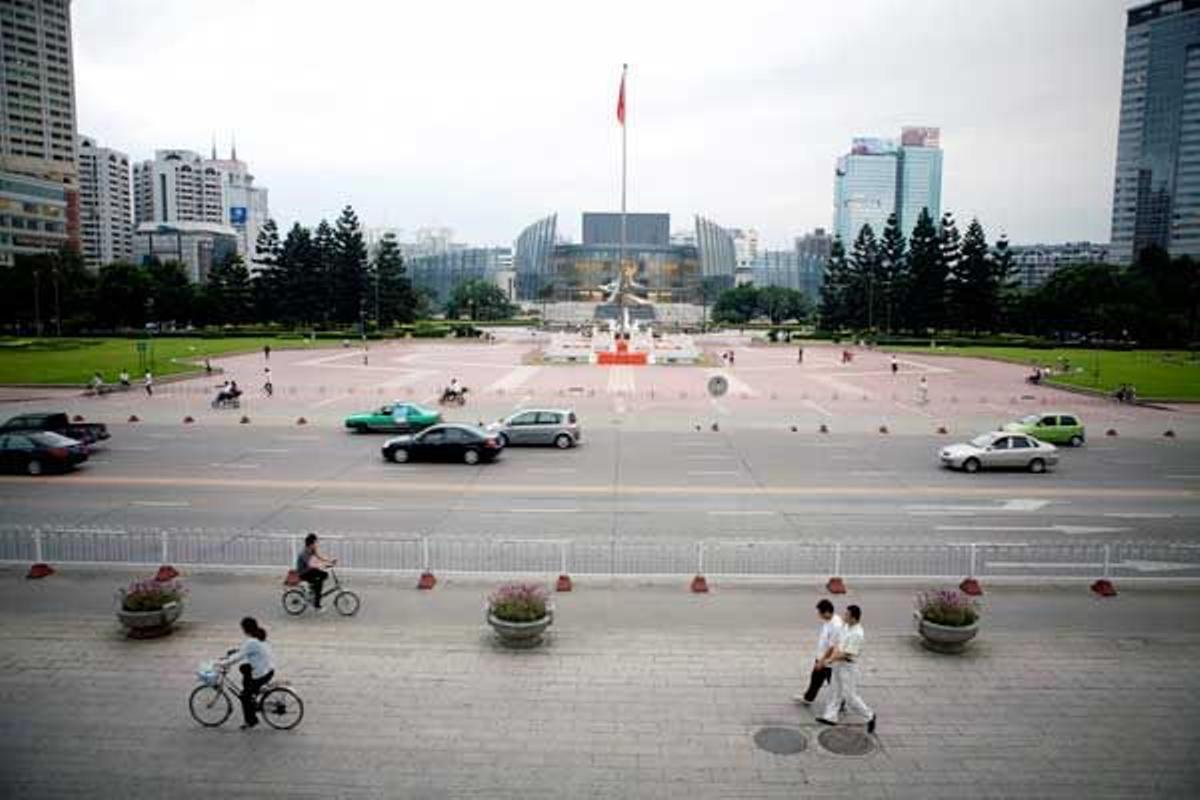 Plaza del Pueblo de Shanghái.