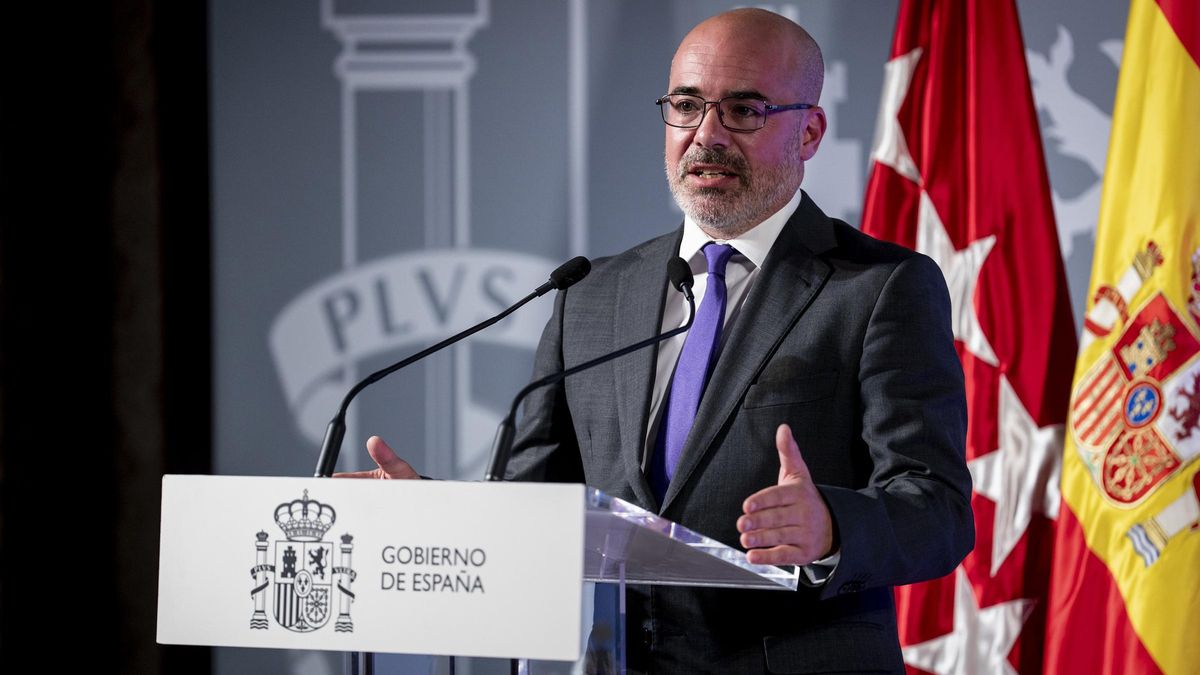 Archivo - El delegado de gobierno en la Comunidad de Madrid, Francisco Martín