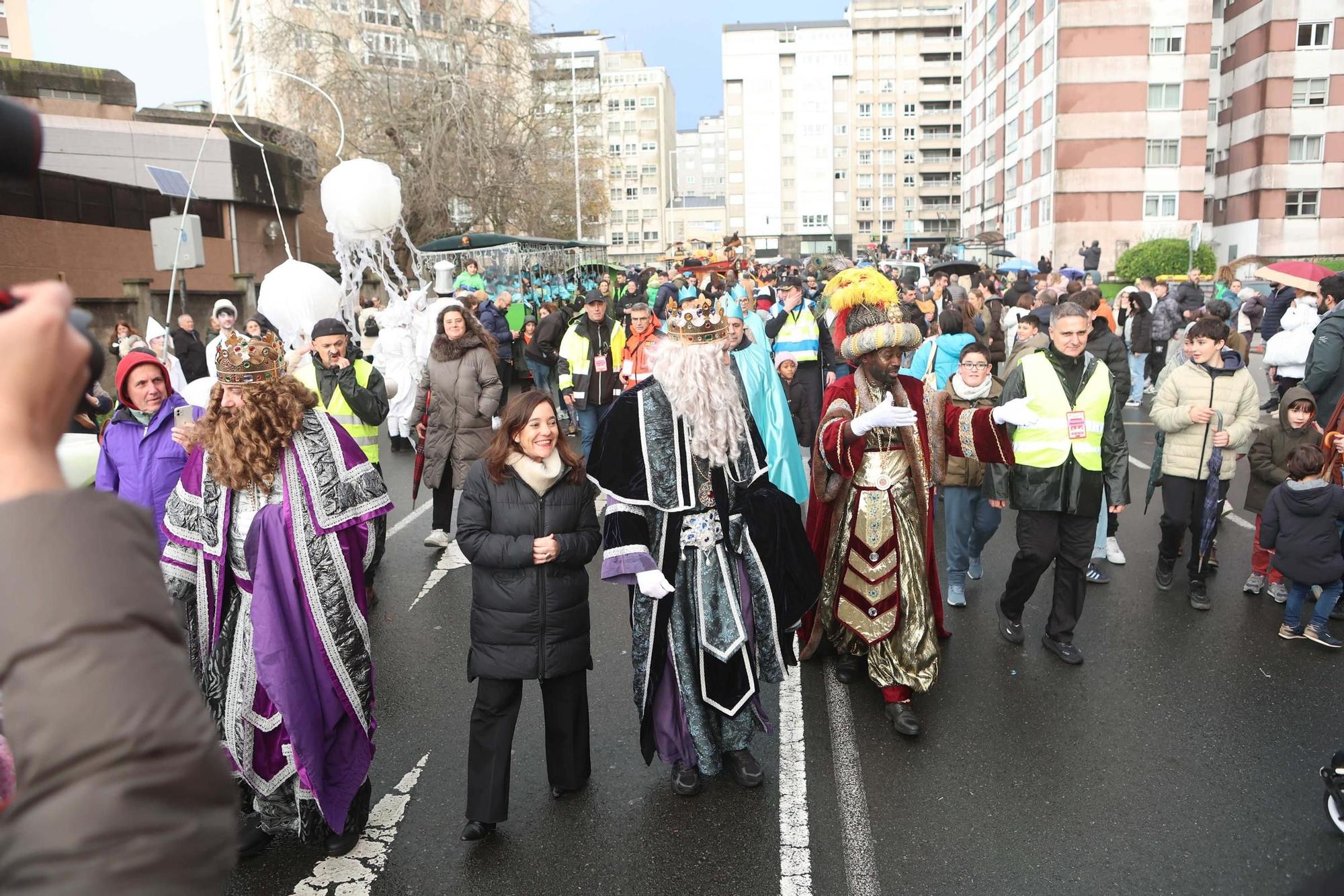 Cabalgata de Reyes Magos en A Coruña