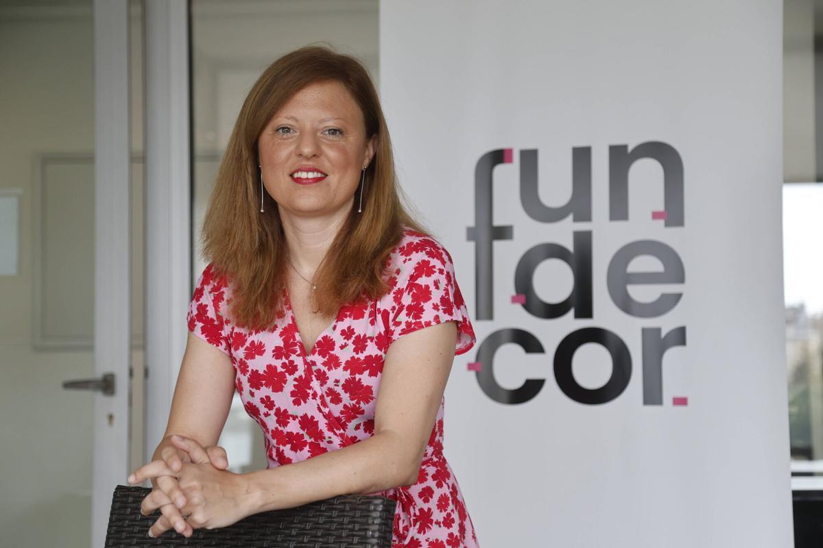 A.J.González Córdoba Mª Ángeles Mellado, gerente de Fundecor