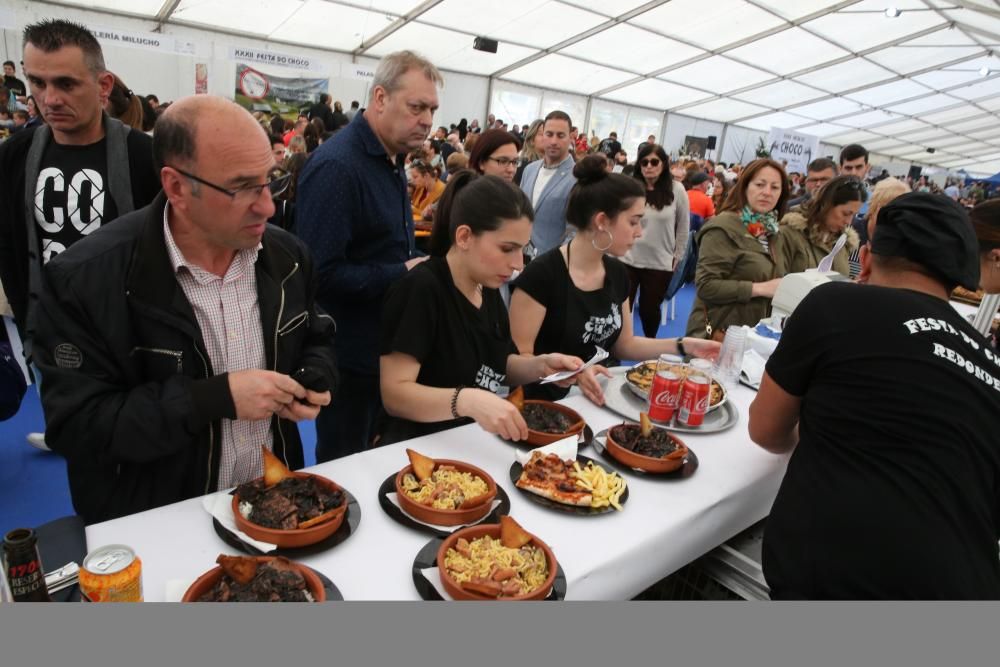 Más de 35.000 personas agotan las raciones de la Festa do Choco en Redondela.