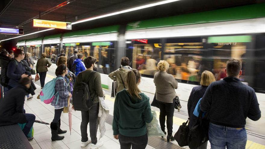 Metro de Málaga.