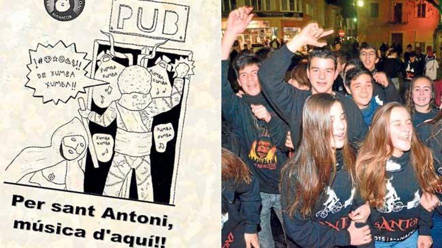 Manacor quiere que bares y pubs utilicen música &#039;santantoniera&#039; durante la fiesta