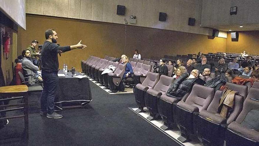 Un momento de la asamblea de socios celebrada ayer.