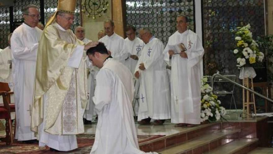 La ordenación de Daniel Pajuelo, a finales del pasado mes de agosto.