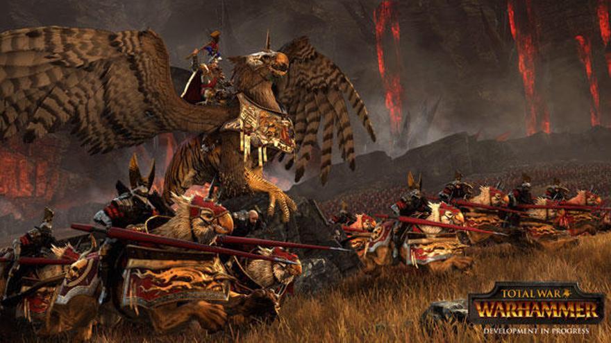 Los semigrifos de &#039;Total War: Warhammer&#039;.