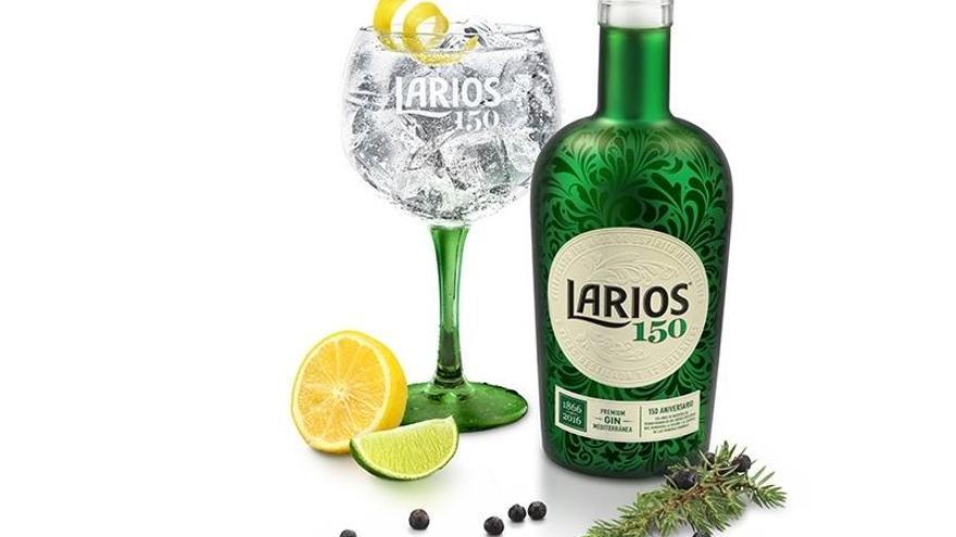 Edición especial para celebrar el aniversario de la marca, Larios 150 Aniversario, que recrea la ginebra que en nació en 1866, una versión super premium de Larios.