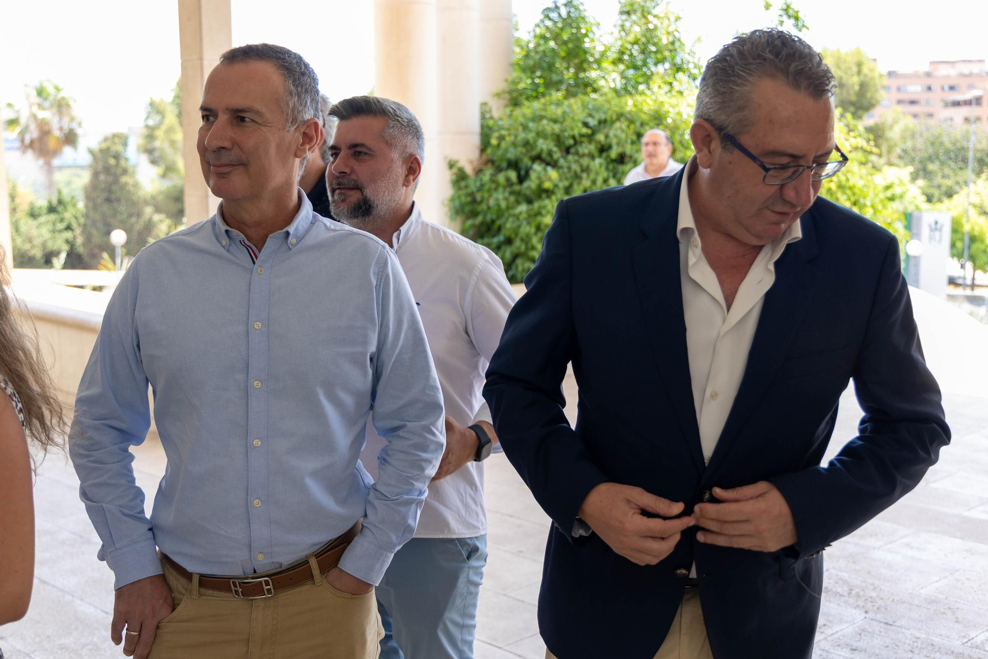 Comida de despedida al Coronel de la Guardia Civil de la Comandancia de Alicante, José Hernández Mosquera