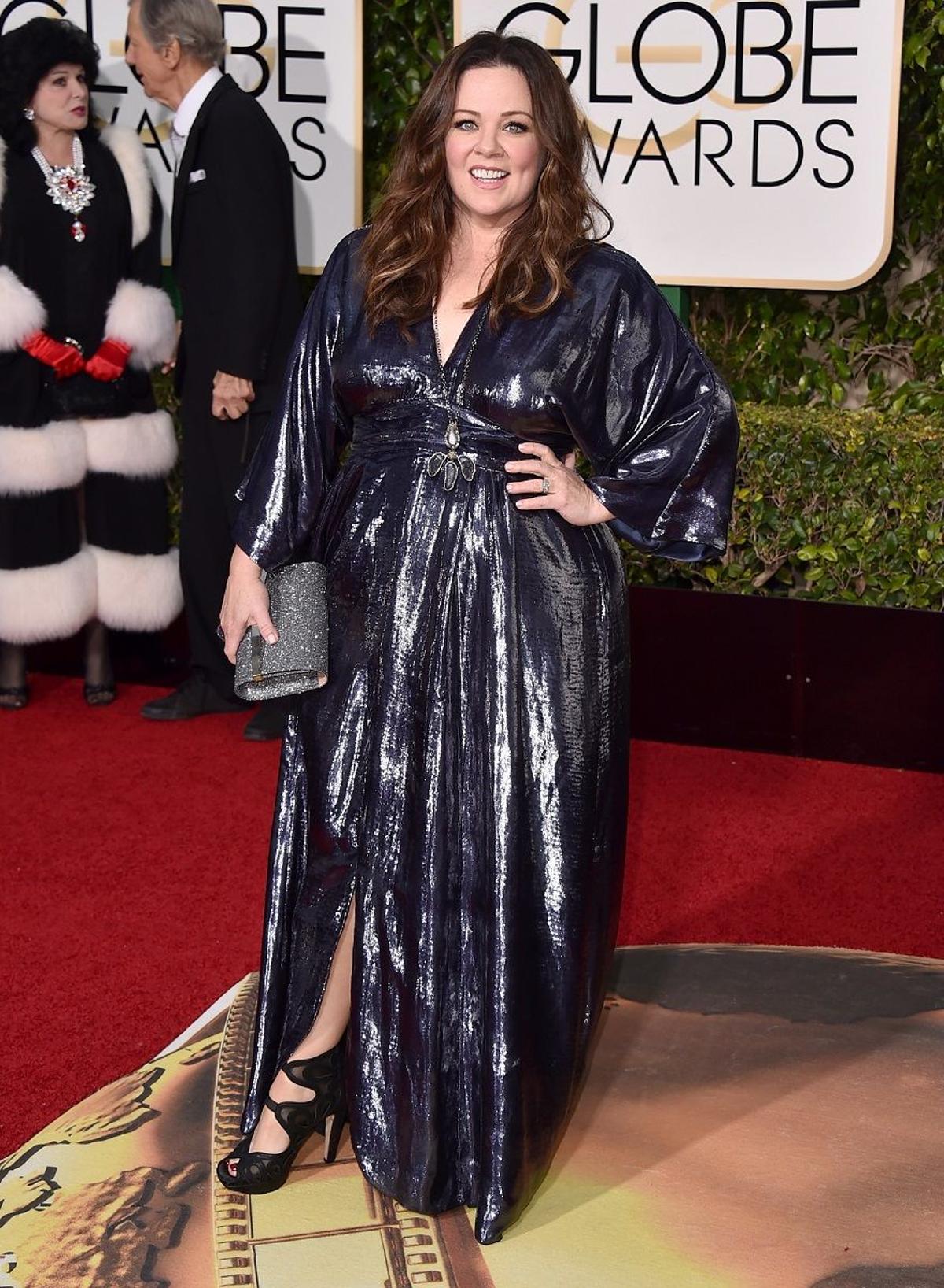 Globos de Oro 2016: Melissa McCarthy con diseño propio