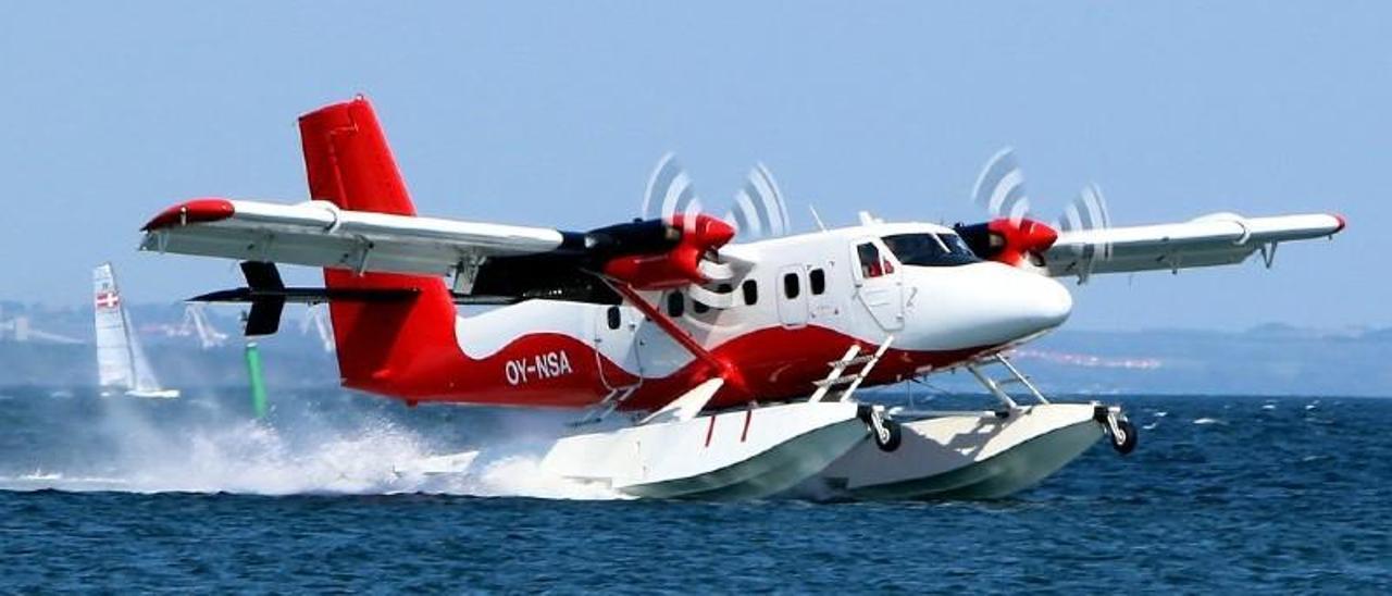 Un hidroavión de Nordic Seaplanes, similar a los que Surcar Airlines quiere operar en Canarias.