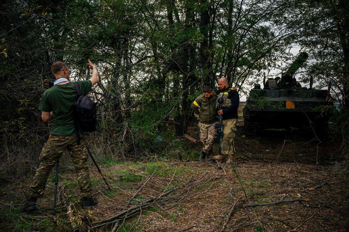 Arsenii Gerasymenko, un fotógrafo en el frente en Ucrania