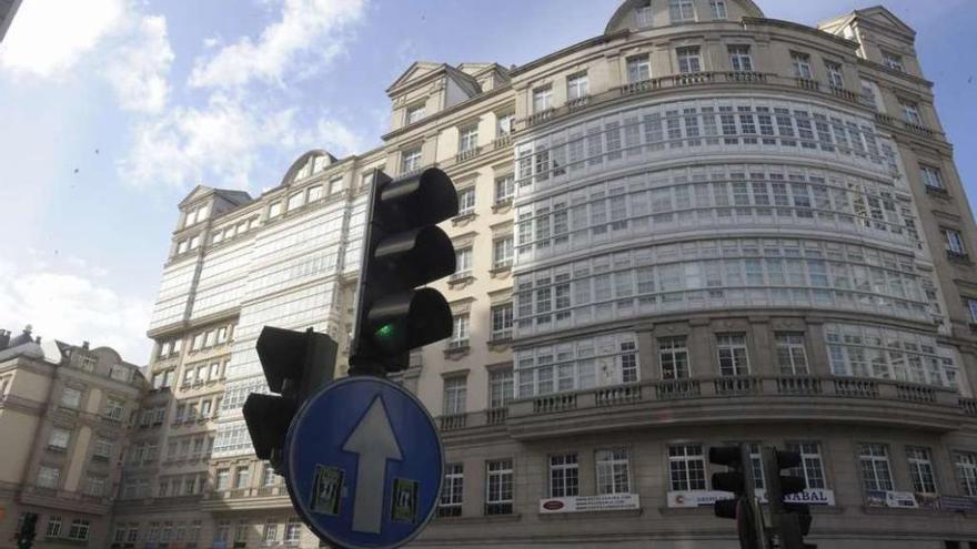 Imagen de la fachada del edificio Conde de Fenosa.