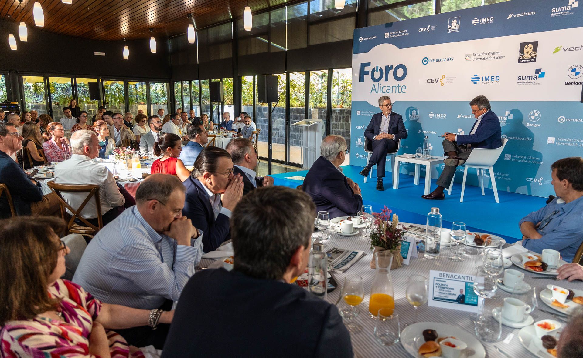 Foro Alicante con Arcadi España