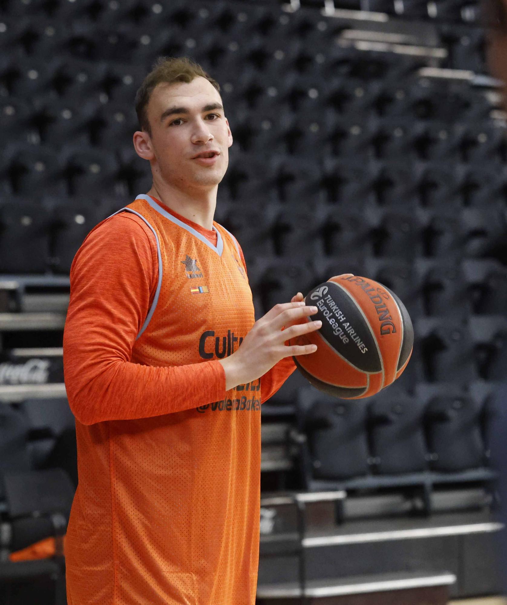 Entrenamiento Valencia Basket Club