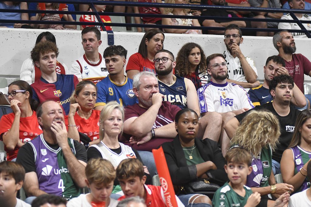 Todas las imágenes de la semifinal de la Supecopa entre el UCAM Murcia y el Unicaja