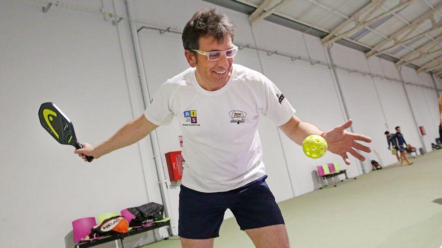 Álex Jiménez, presidente de la Asociación Española de Pickleball.