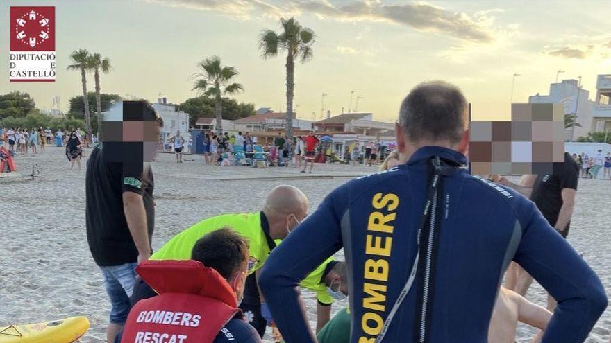 Fallece una mujer rescatada el sábado en la playa de Xilxes