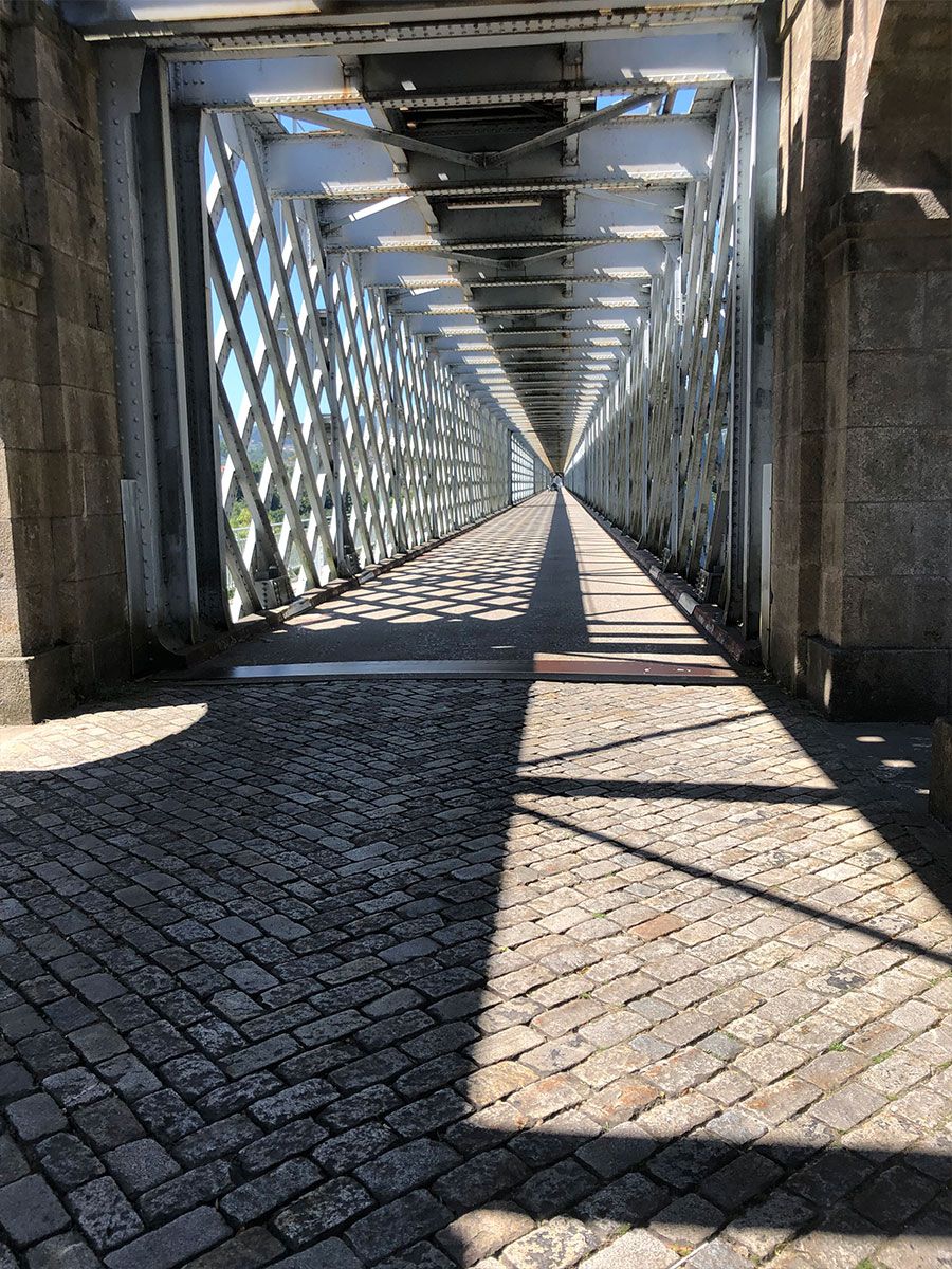 Calidoscopio, el puente entre Valença y Tui