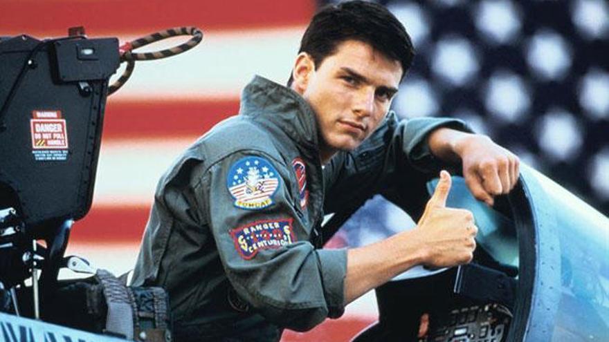 Tom Cruise protagonizó &#039;Top Gun&#039;.