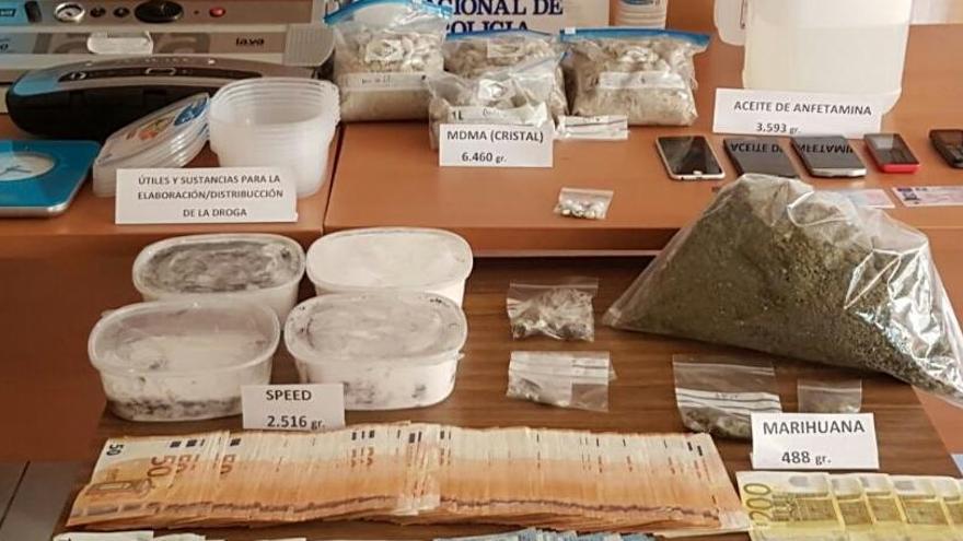 Cae un laboratorio clandestino de fabricación de droga sintética