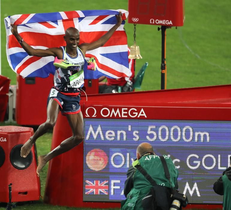 Olimpiadas Río 2016: Caster Semenya, oro en 800 femeninos; Mo Farah, campeón en 5.000