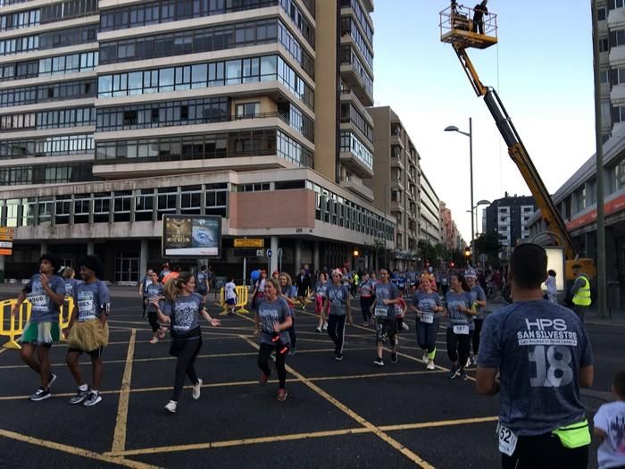 La llegada de la HPS San Silvestre desde León y Ca