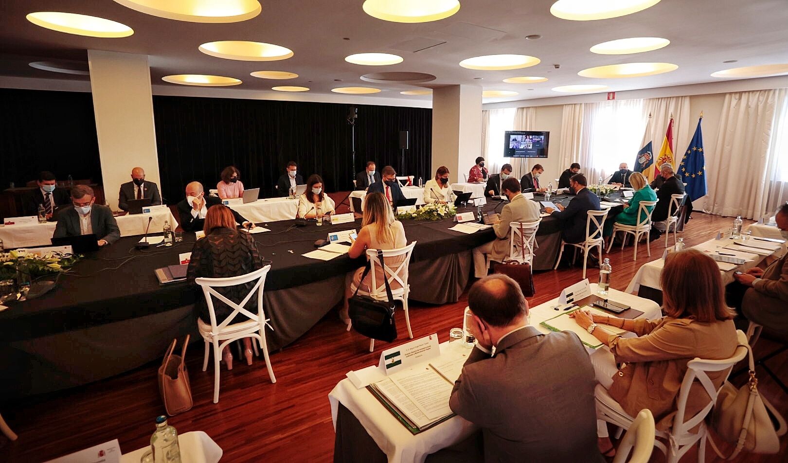 El ministro de Justicia, Juan Carlos Campo, en la reunión de la Conferencia Sectorial de Justicia