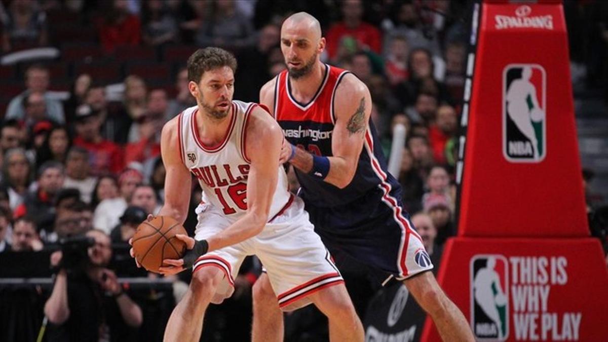 Pau Gasol y los Bulls ganan a los Wizards