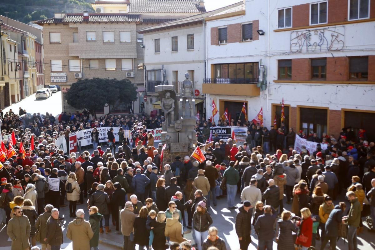 Manifestación en Andorra por una transición justa