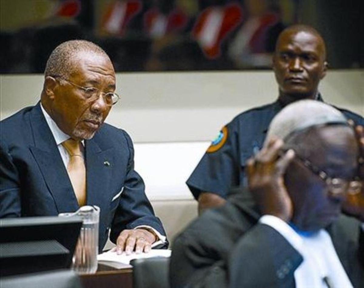 Charles Taylor, durant el judici d’apel·lació.